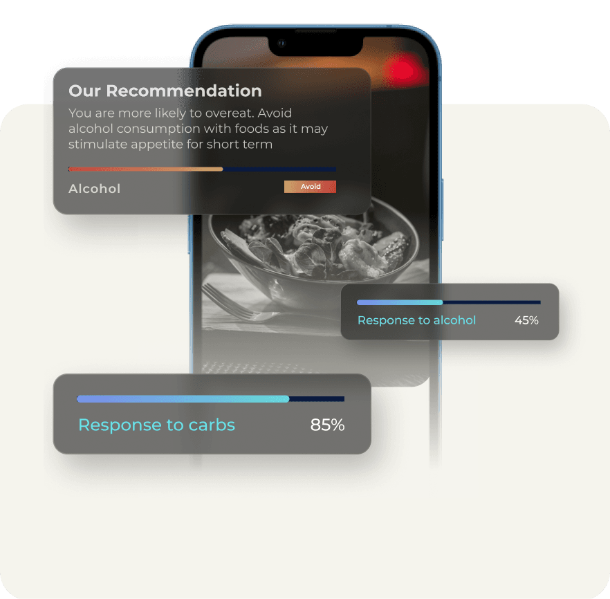 Personalised health recommendations