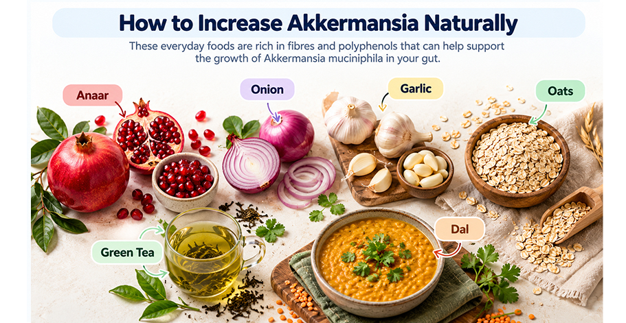 Indian foods that may help increase Akkermansia naturally
