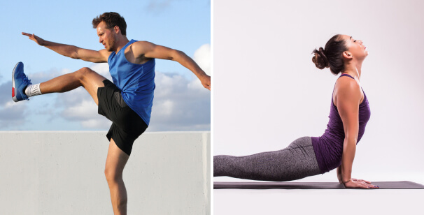 kick vs yoga
