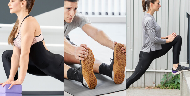Leg stretching exercises