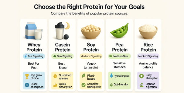 Protein Type Comparison
